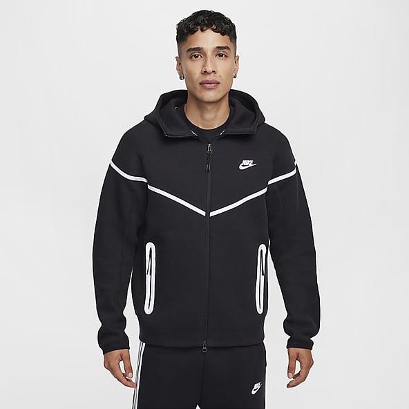 Black nike hoodie sale outlet